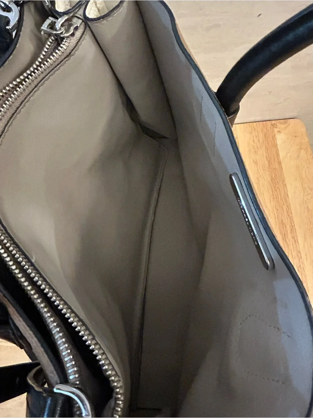 Michael Kors Mercer Large Convertible Leather Tote Bag